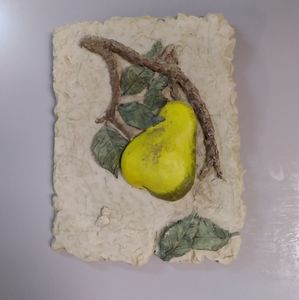 Fruit Motif Plaques - Kitchen Decor